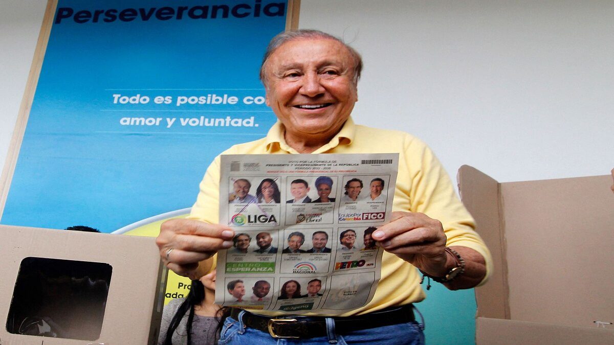 Rodolfo Hernández, de 77 años, fue alcalde de Bucaramanga. Foto cortesía