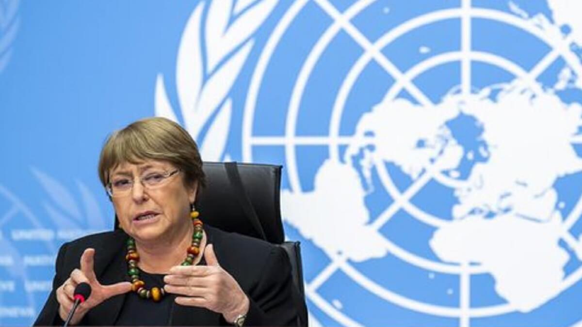 Michelle Bachelet, alta comisionada por los DD.HH. de la ONU. Foto cortesía