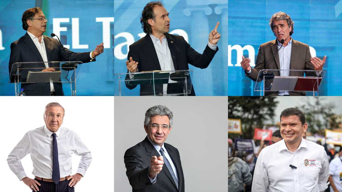 El presidente de Colombia será...¿Cuál de ellos? Conózcanlos