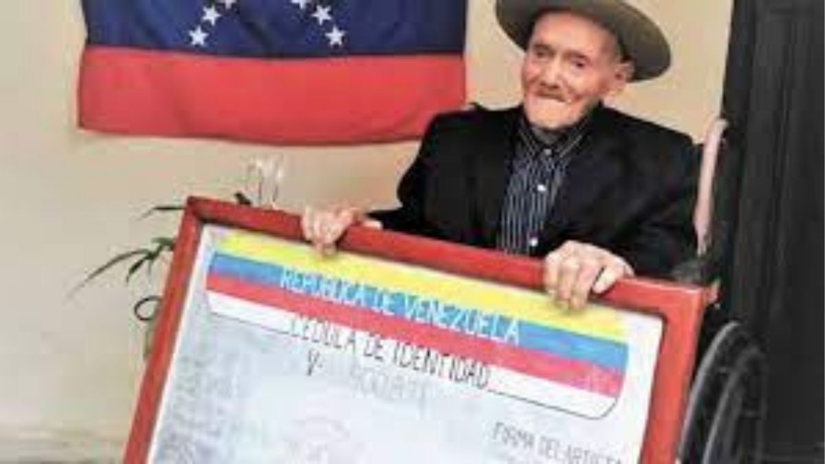 El hombre más viejo del mundo es venezolano.
