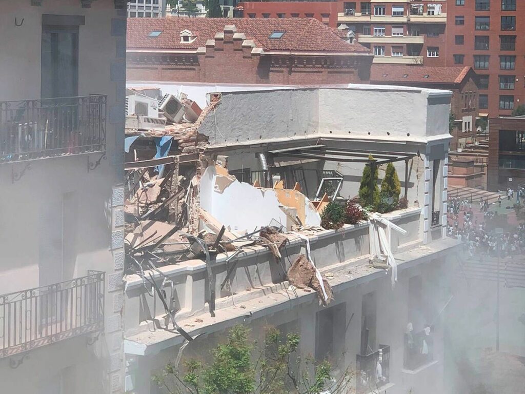 Madrid explosión