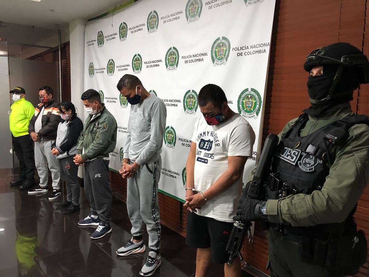 ¡DURO GOLPE! Caen siete bandas criminales en Bogotá