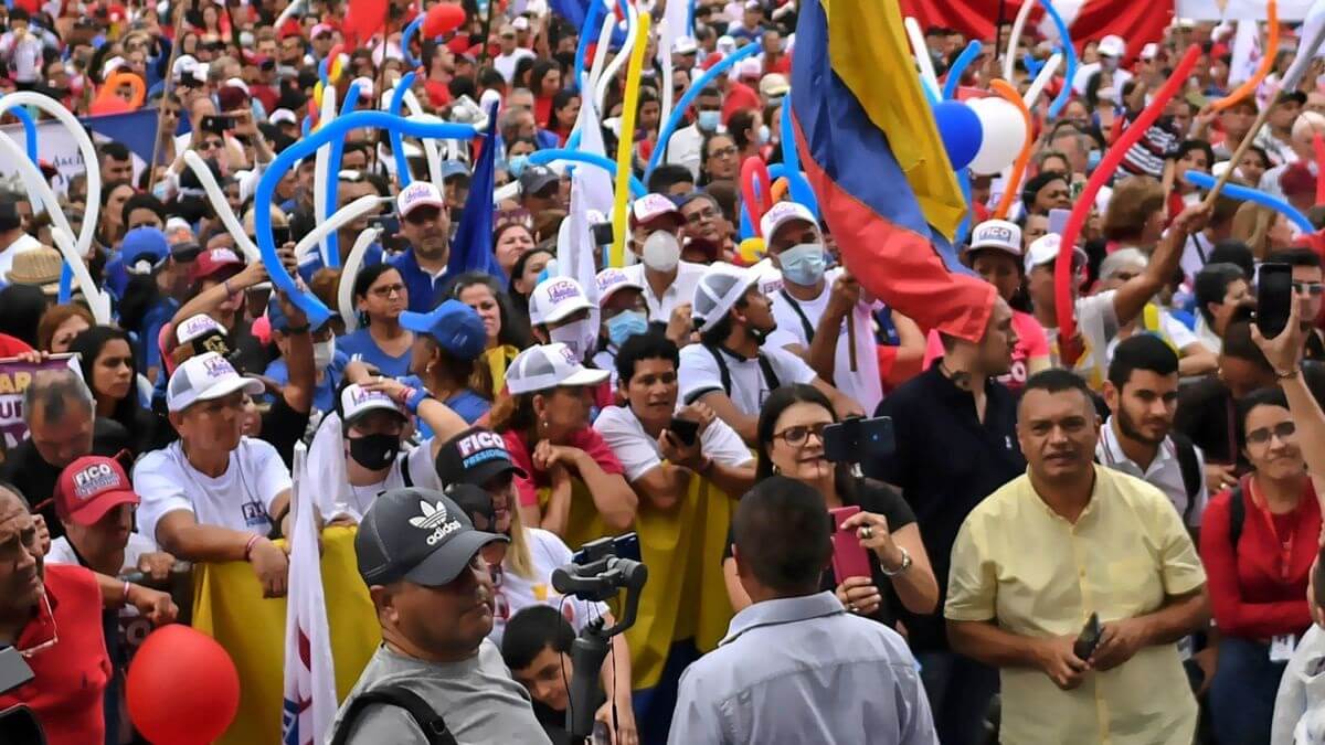 La campaña presidencial en Colombia cerró este domingo: Foto cortesía