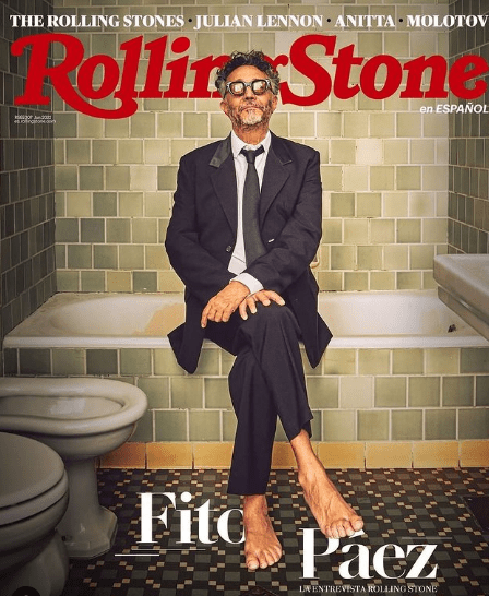 Fito Páez fue entrevistado en la más reciente edición de Rolling Stone en español. Foto Instagram