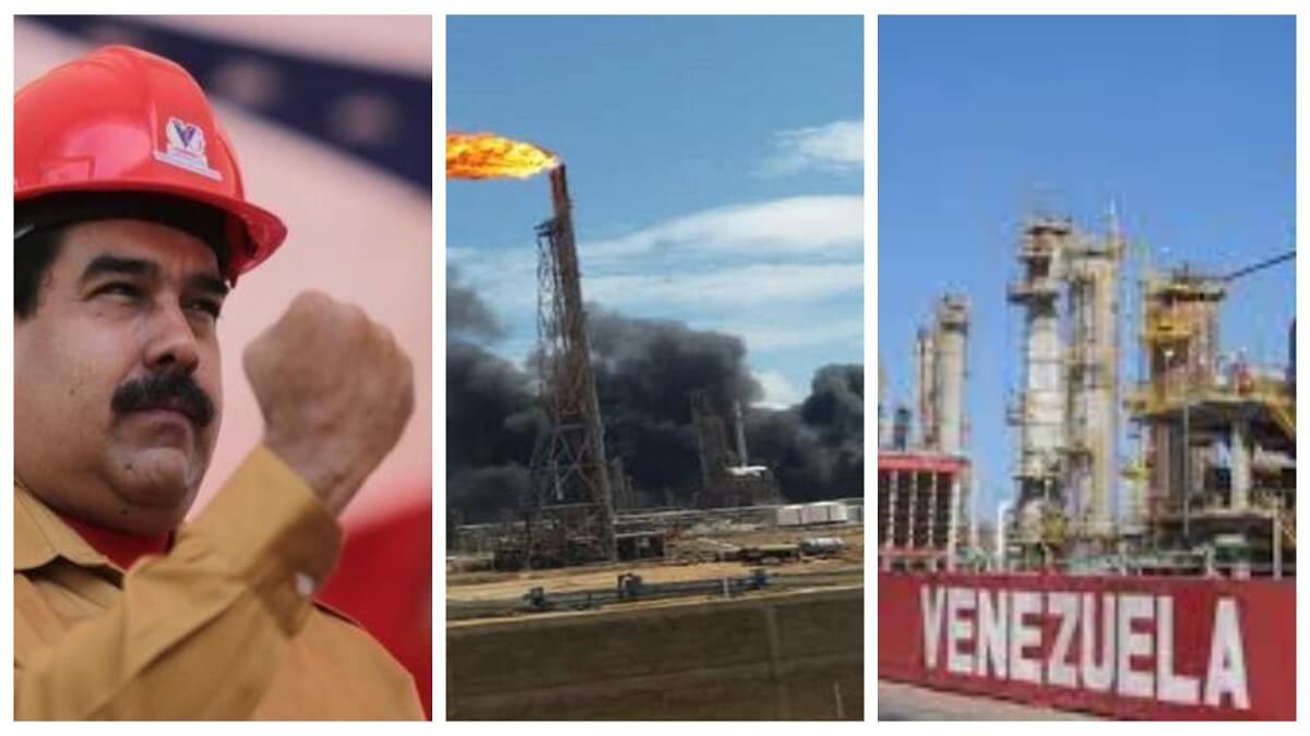 Nicolás Maduro denunció nuevamente que la industria petrolera ha sido blando de ataques. Fotos cortesía