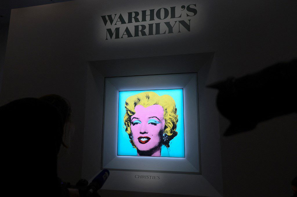 Un retrato de Marilyn Monroe realizado por Warhol marca nuevo récord