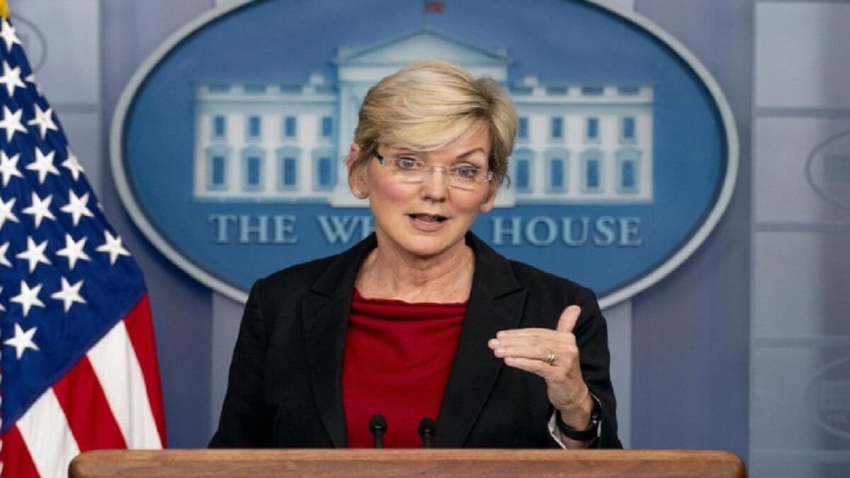 La secretaria de Energía de EE.UU. Jennifer Granholm, hizo el anuncio horas después de que se supo del alivio de las sanciones a Venezuela. Foto cortesía