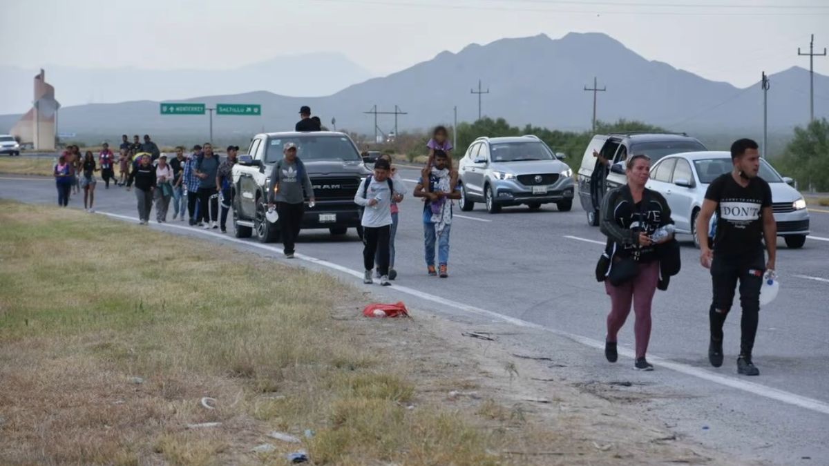 Las autoridades de Coahuila, donde están comenzando a llegar los migrantes, aseguran que han registrado a 3.500 aproximadamente.