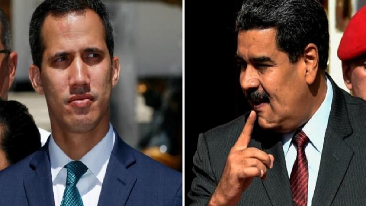 Juan Guaidó y Nicolás Maduro están en el piso entre las preferencias de los venezolanos. Fotos cortesía