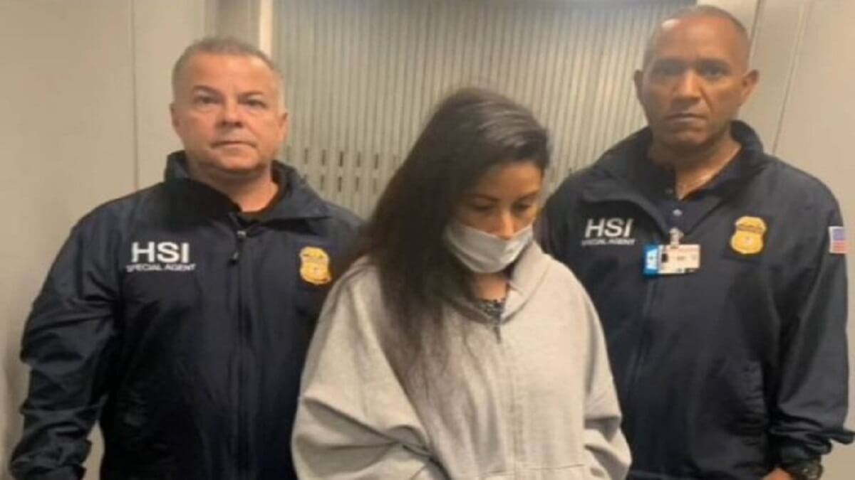 Claudia Díaz está presa en Miami. Foto cortesía