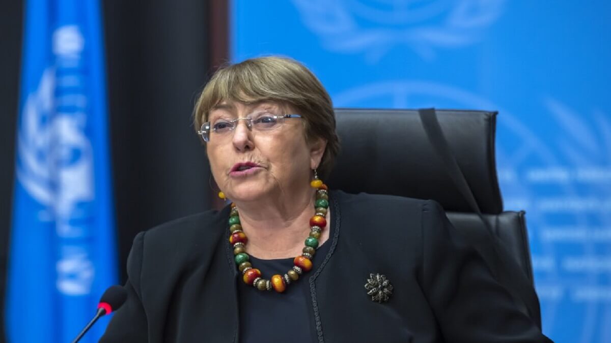 Michelle Bachelet, alta comisionada para los DD.HH. de la ONU. Foto cortesía