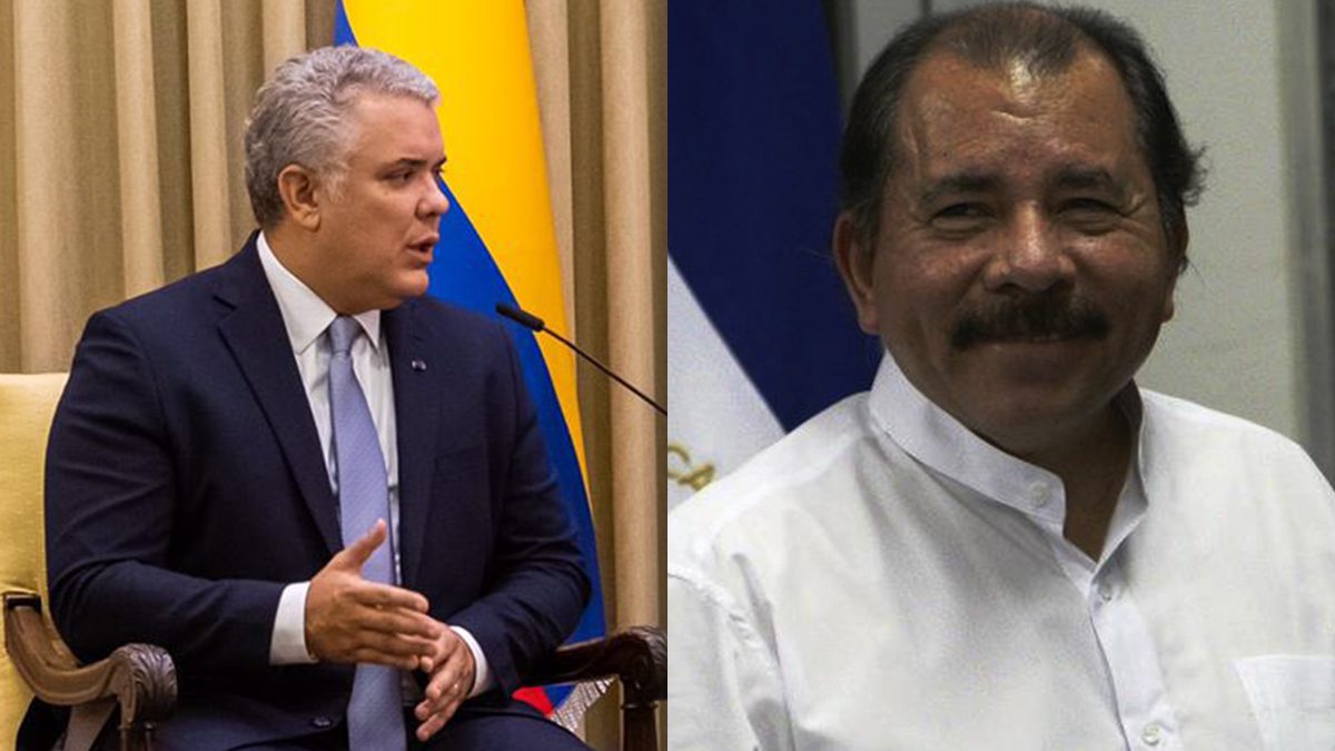 Iván Duque se va contra Daniel Ortega por permitir entrada de tropas rusas 
