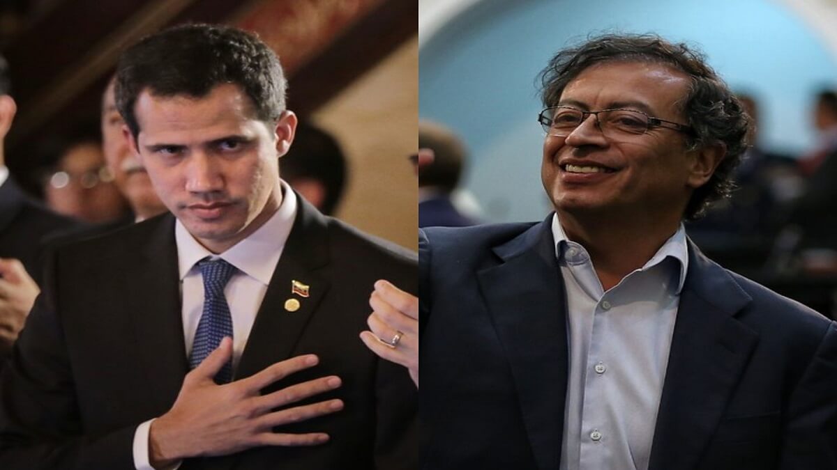 Petro se puede desmarcar de Guaidó, una vez que asuma la presidencia el 7 de agosto. Fotos cortesía