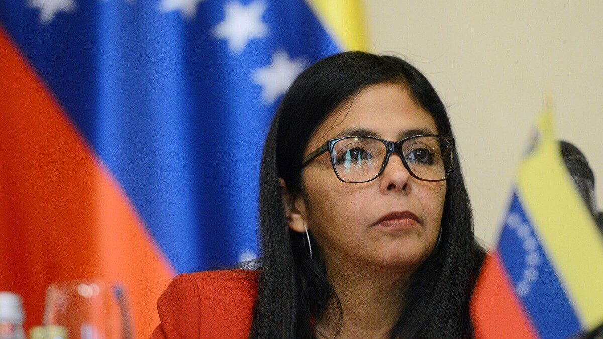 Delcy Rodríguez, vicepresidenta Ejecutiva. Foto cortesía