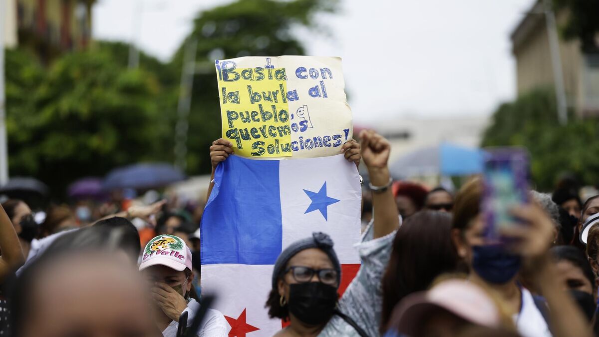 Una ola de protestas sacude a Panamá.