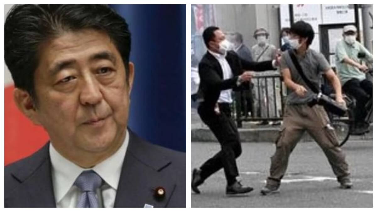 Shinzo Abe fue asesinado durante un mitin. Fotos cortesía