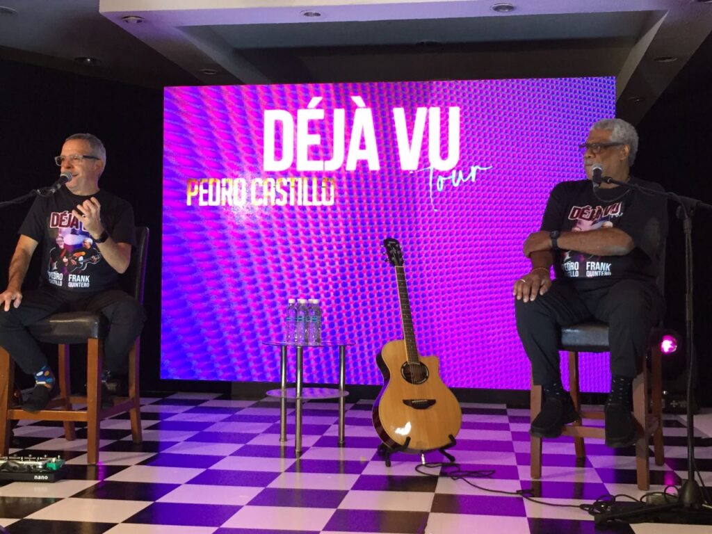 Pedro Castillo y Frank Quintero dieron detalles del Déjà Vu Tour. Foto CL