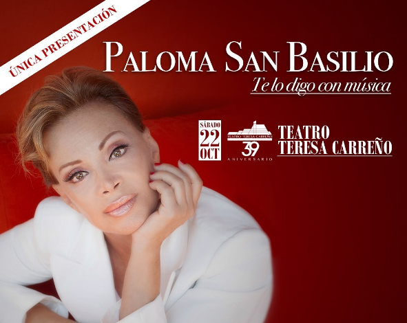 Paloma San Basilio regresa a Caracas. Foto Instagram