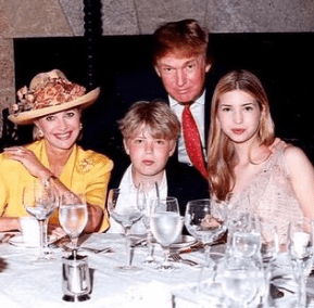 Ivana Trump cuando era la esposa del magnate. Foto Instagram