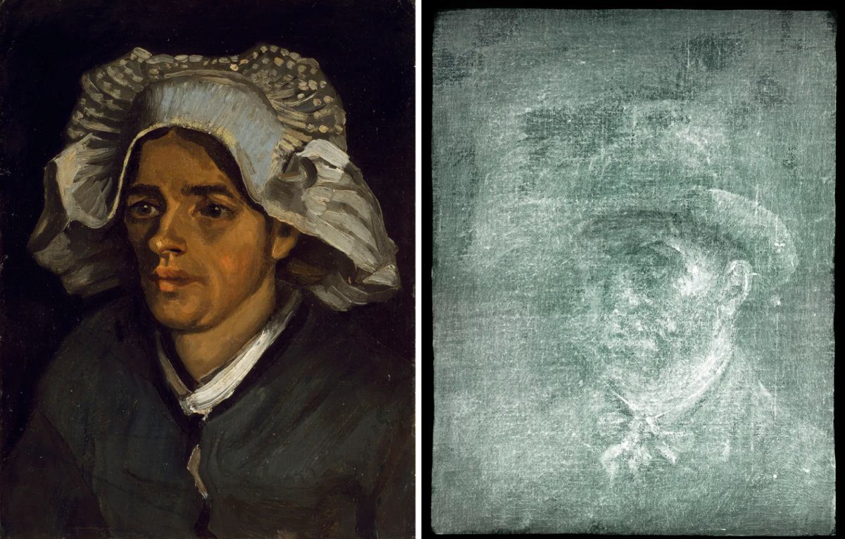 Descubren autorretrato de Van Gogh escondido en una de sus pinturas