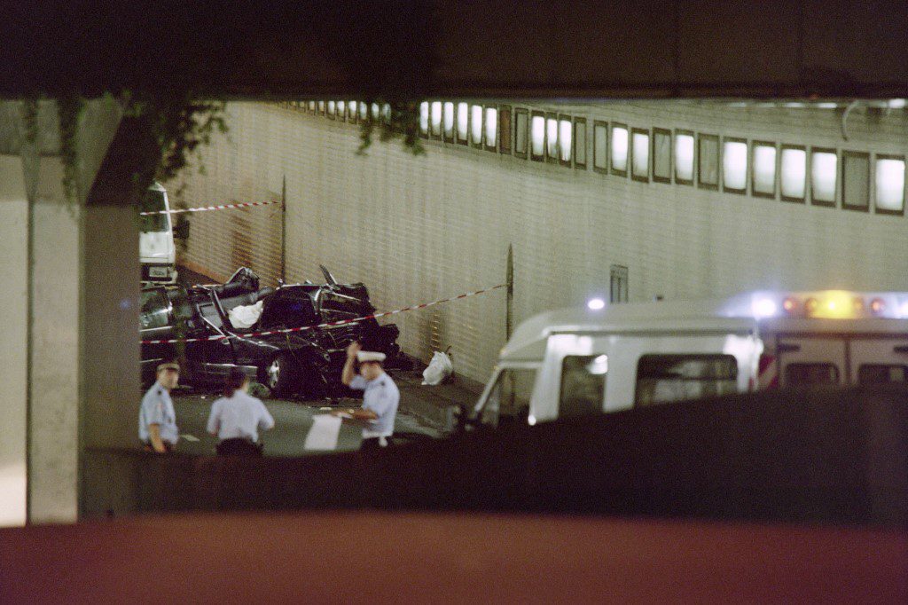 La terrible noche en París cuando sucedió el accidente. Foto AFP
