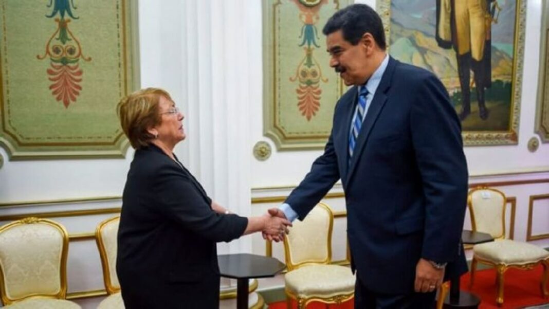 Bachelet dijo que conversará con Maduro. Foto cortesía