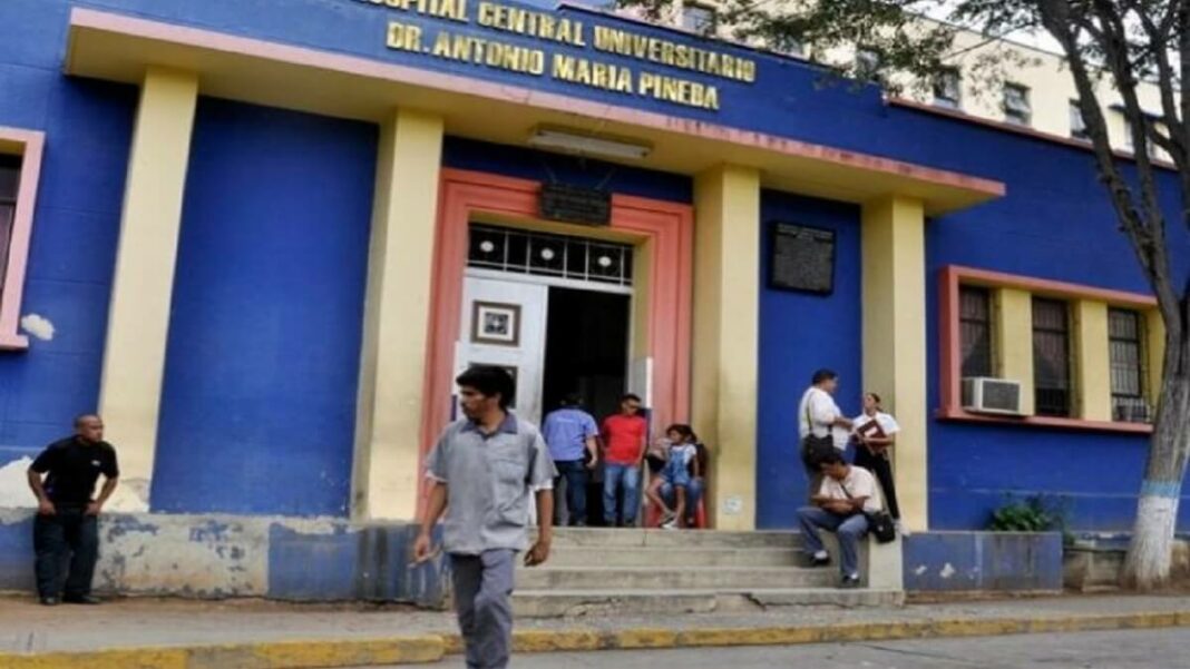 El adolescente herido se encuentra en el Hospital Central de Barquisimeto. Foto referencial
