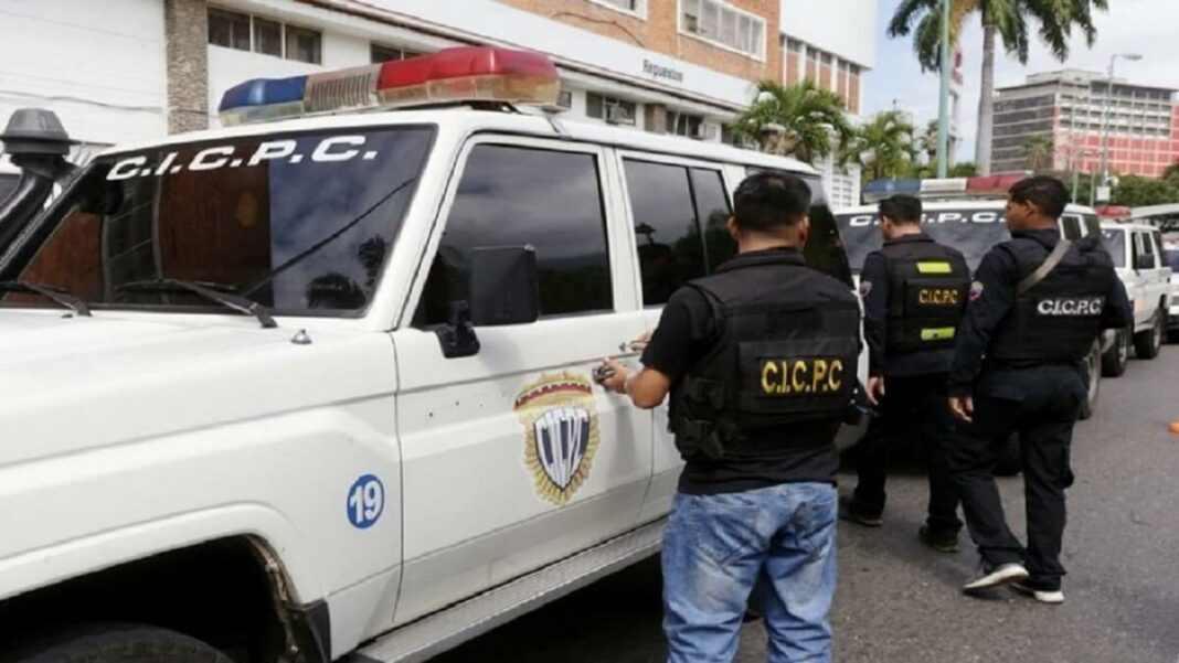 El Cicpc del estado Táchira atrapó a alias El Negro, en San Cristóbal. Foto referencial