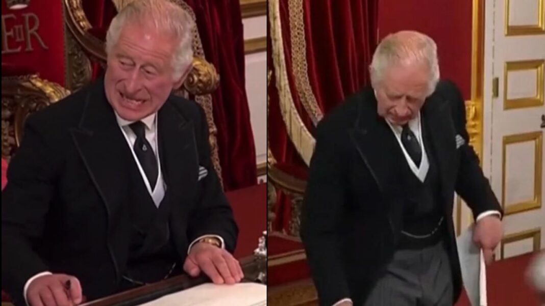 Carlos III es criticado por sus feos gestos a quienes le atienden (+ video)