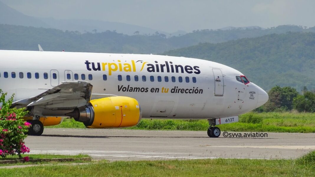 Turpial tiene previsto hacer 27 vuelos desde esta fecha hasta el 30 de diciembre. Foto cortesía