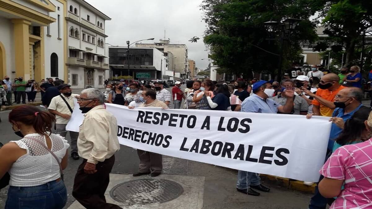 El rechazo al instructivo de la Onapre incrementó las protestas laborales en agosto. Foto cortesía