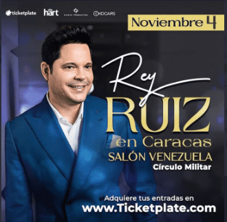 El show de Rey Ruiz promete nostalgia. Foto Instagram