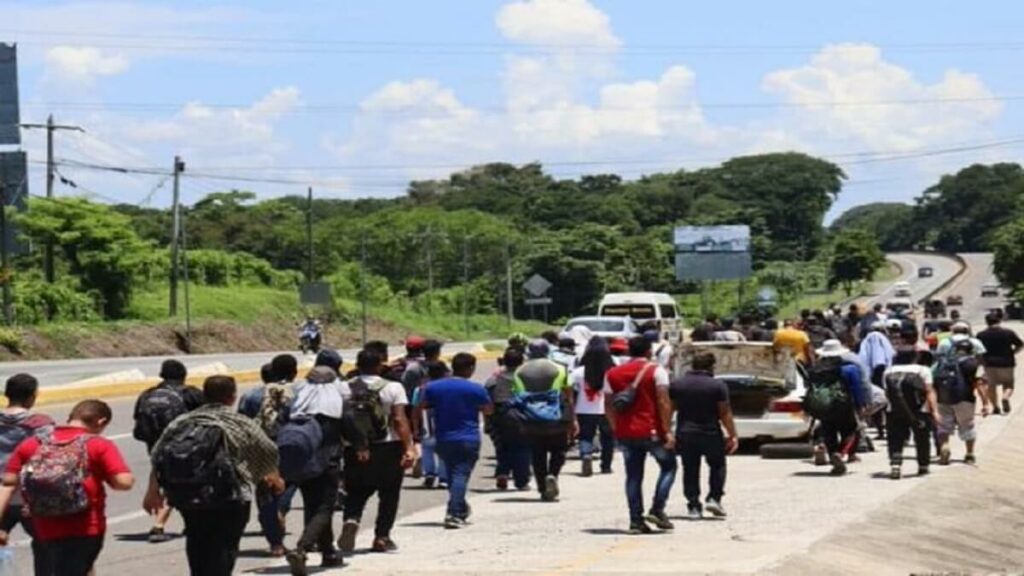 Los migrantes venezolanos no quieren quedarse en México, así que insistirán en llegar a EE.UU. Foto cortesía