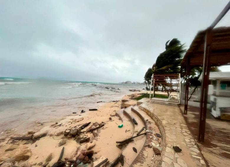 Afortunadamente, el huracán Julia no dejó daños en San Andrés