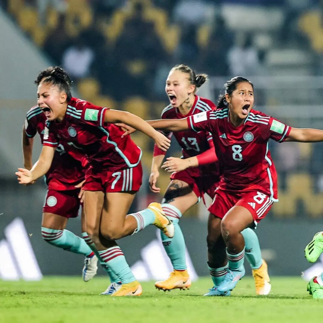 Colombia busca coronarse en el mundial de fútbol femenino sub-17