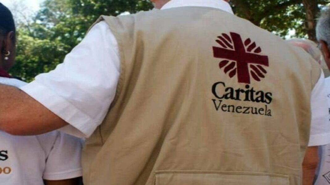 Cáritas Venezuela también ha abierto varios centros de acopio para la recolección de insumos. Foto cortesía