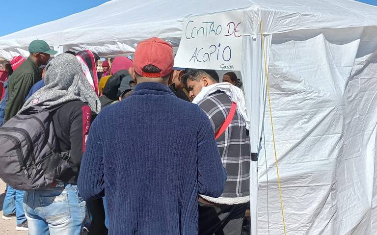 Venezolanos en Ciudad Juárez viven de la caridad pública.