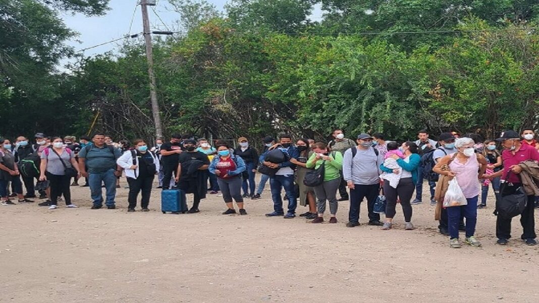 Los migrantes venezolanos están siendo deportados a México y temen por sus vidas. Foto cortesía