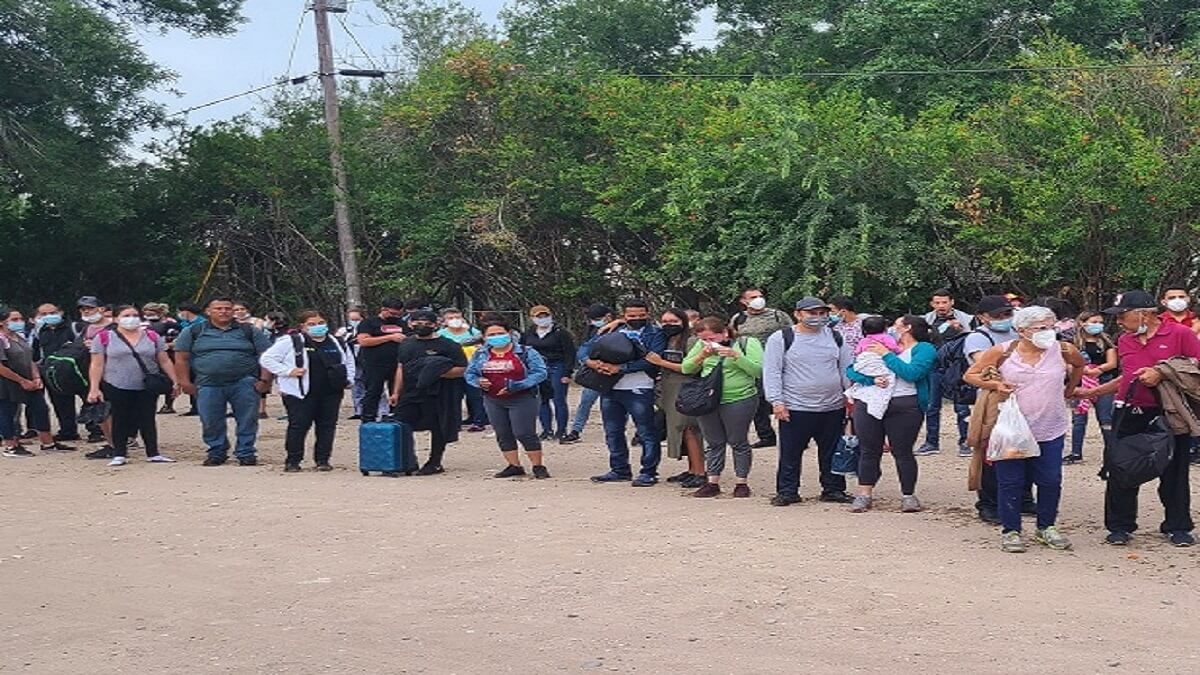Los migrantes venezolanos están siendo deportados a México y temen por sus vidas. Foto cortesía