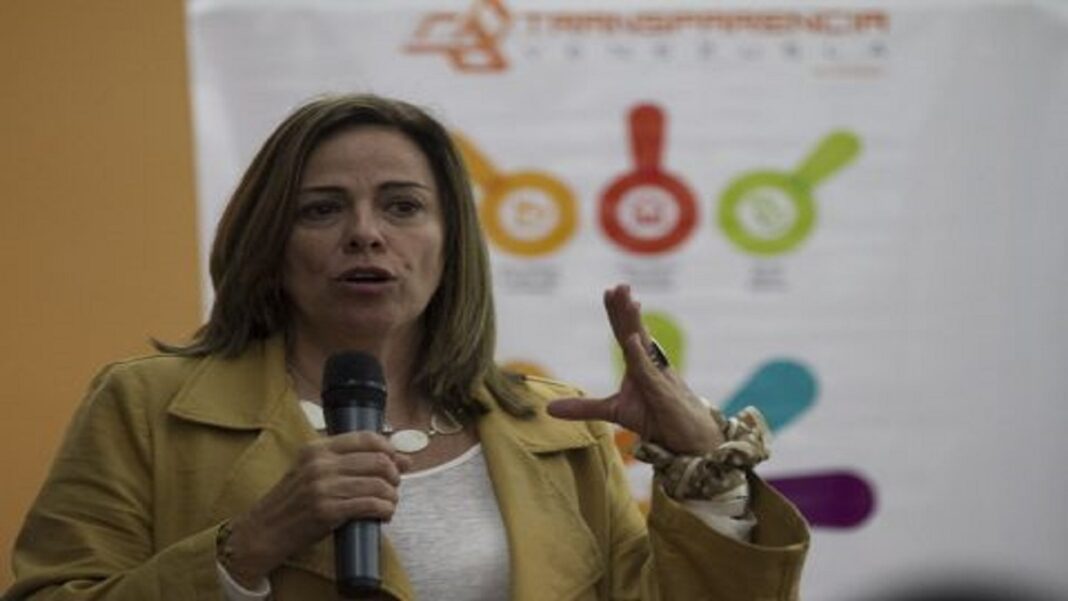 Mercedes de Freitas, directora de la ONG Transparencia Venezuela. Foto cortesía