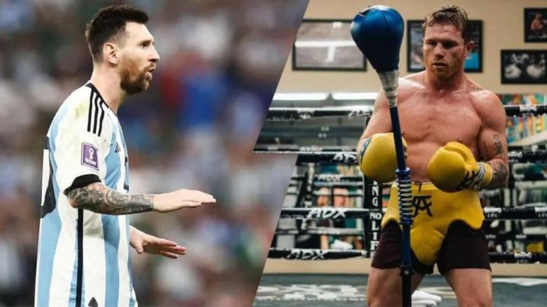 Conozca los detalles de por qué Canelo está enfurecido con Messi .