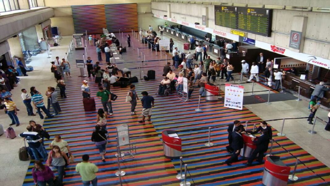 Todo parece estar listo para el vuelo inaugural de la ruta Caracas-Bogotá. Foto referencial