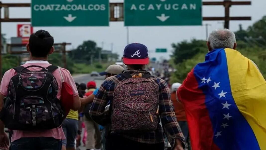 Miles de migrantes venezolanos se encuentran México. Foto referencial