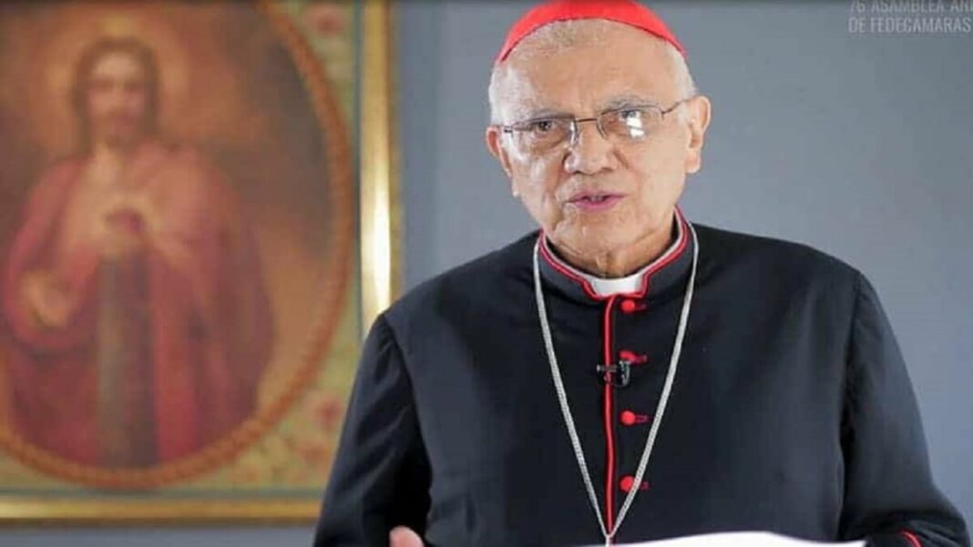 El cardenal Baltazar Porras cree que quienes dialoguen deben trabajar por el interés de los venezolanos y no los propios. Foto cortesía