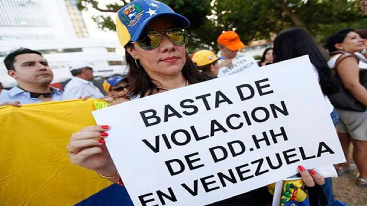 La violación de los derechos humanos en Venezuela es persistente y así lo determinan diferentes instancias internacionales. Foto referencial