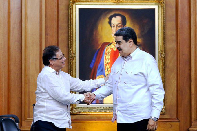 Polémicas en Colombia por la visita de Petro a Maduro