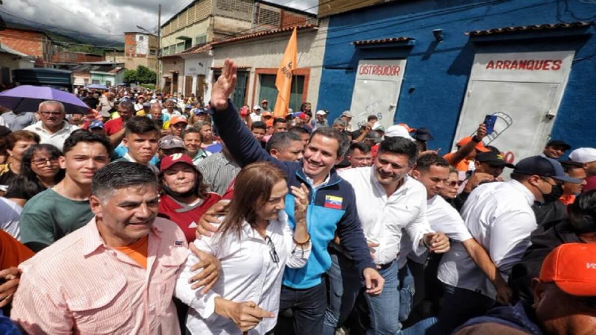 Juan Guaidó aseguró que seguirá viajando por el país. Foto cortesía