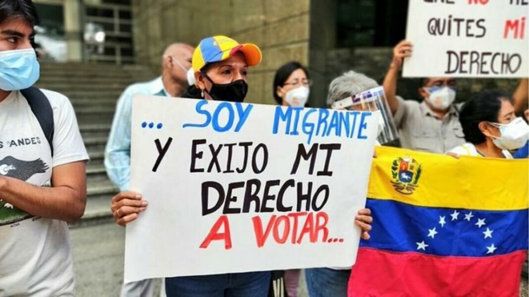 Los venezolanos en el exterior representan un importante mercado para la Plataforma Unitaria, pero aún no se define si votarán o no. Foto referencial
