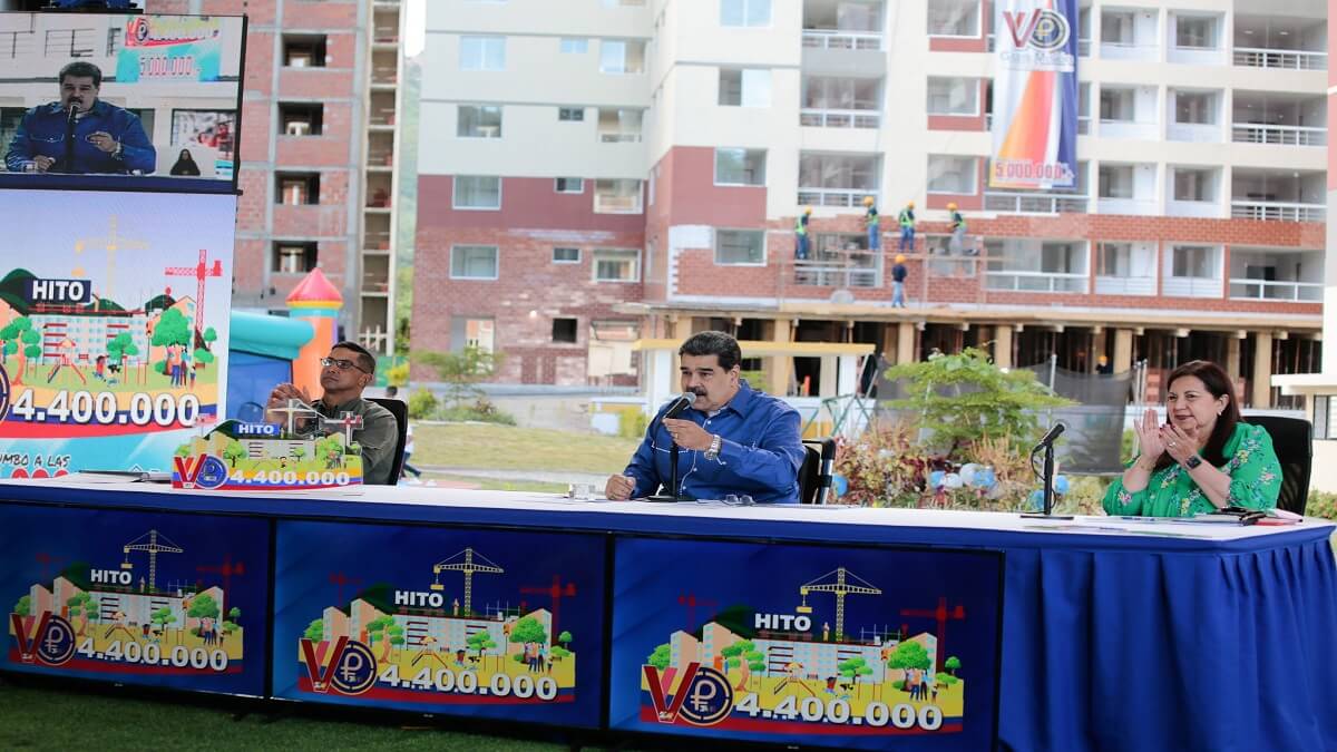 Maduro celebró la entrega de más de 4 millones de viviendas. Foto cortesía