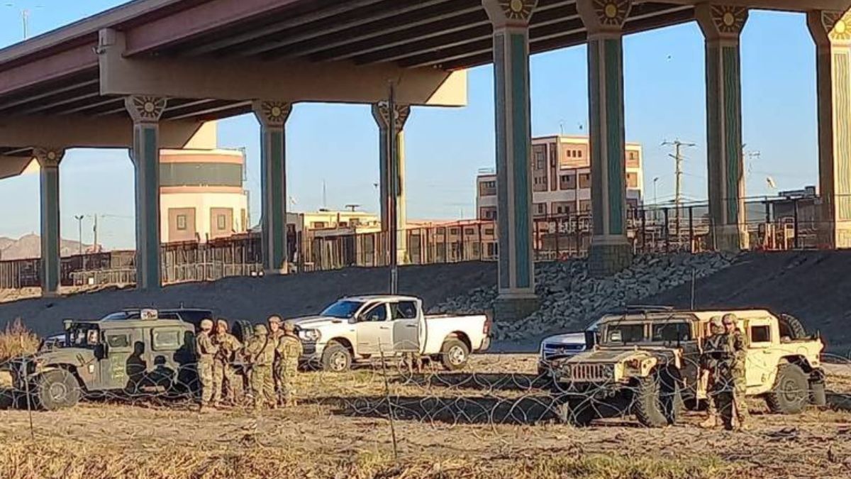 La Guardia Nacional de Texas desplegó una “fuerza de contingencia” de más de 400 personas en El Paso